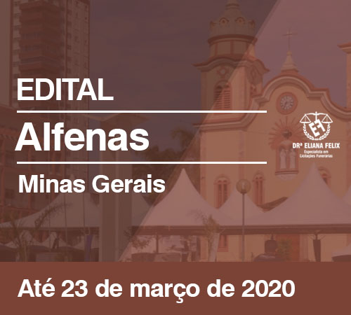 Licitação para concessão de serviços públicos funerários no município de Alfenas/MG