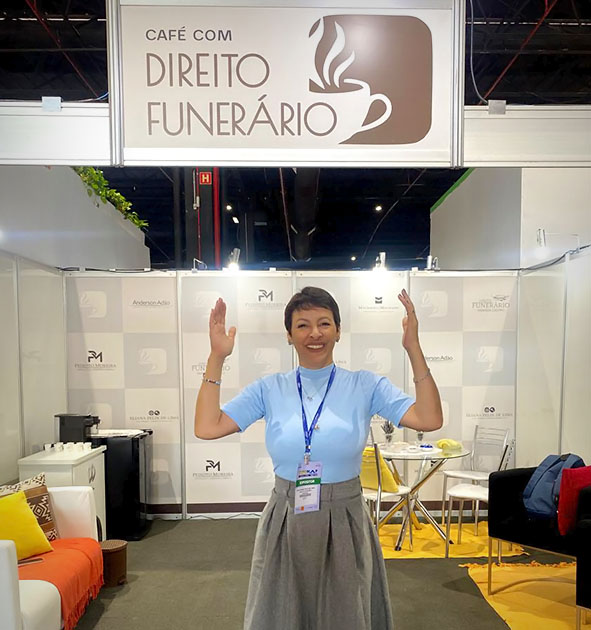 Dra. Eliana Felix estará na Feira Funerária de Recife com novidades!